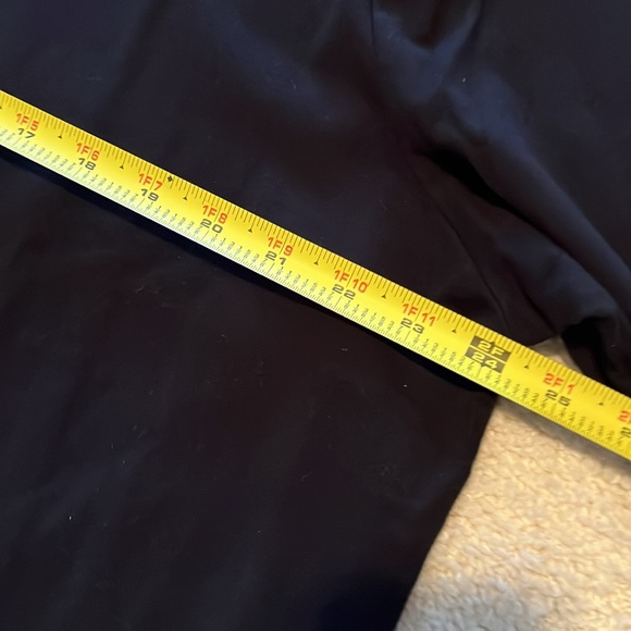 Denim & Company Beach coverup. Black. XL - Picture 4 of 4